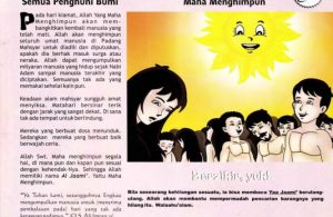 Ebook 99 Asmaul Husna for Kids, Al Jaami', Pengadilan untuk Semua Penghuni Bumi (89)