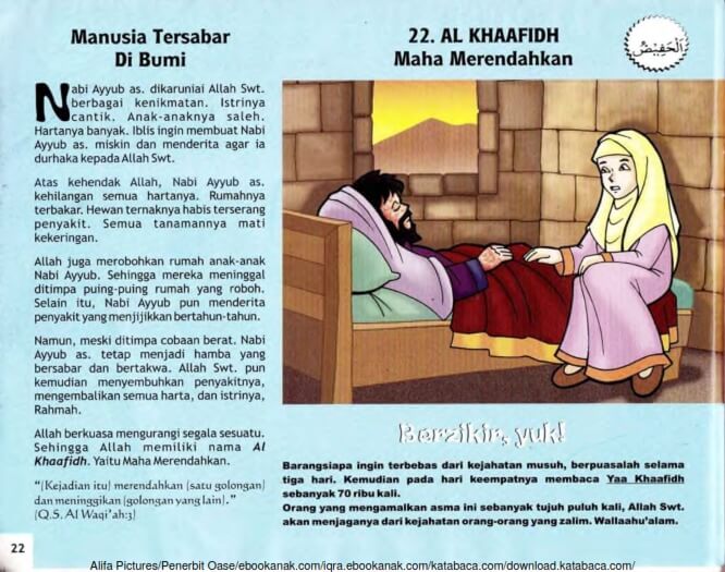 Ebook 99 Asmaul Husna for Kids Al Khaafidh, Manusia Tersabar di Bumi (24)