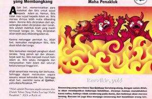 Ebook 99 Asmaul Husna for Kids Al Qohhaar, Mahluk Pertama yang Membangkang (17)