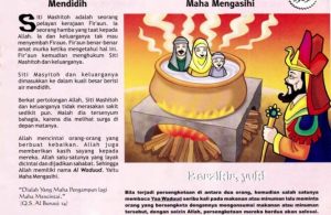 Ebook 99 Asmaul Husna for Kids, Al Waduud, Direbus dalam Air Mendidih (49)