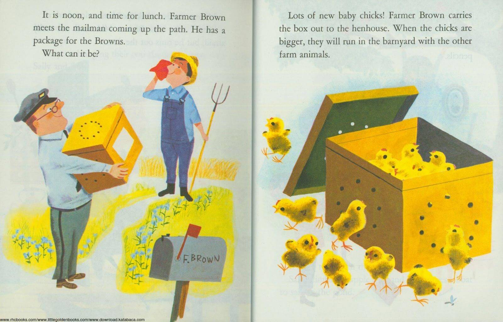 Ebook A Little Golden Book A Day on The Farm (10)