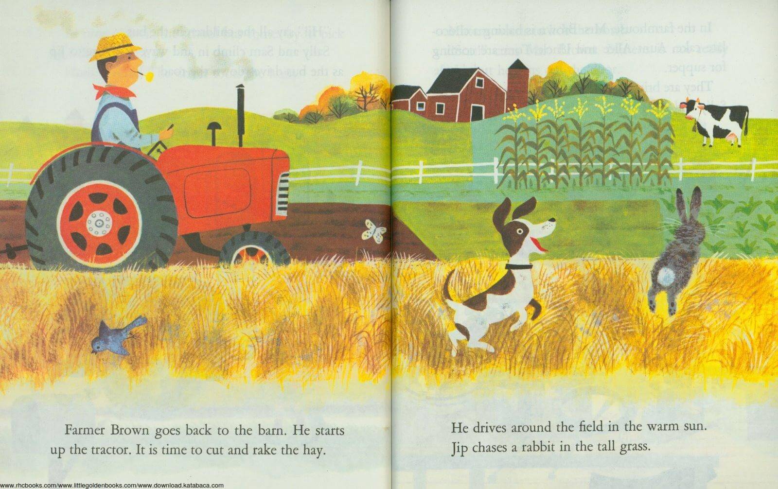 Ebook A Little Golden Book A Day on The Farm (8)