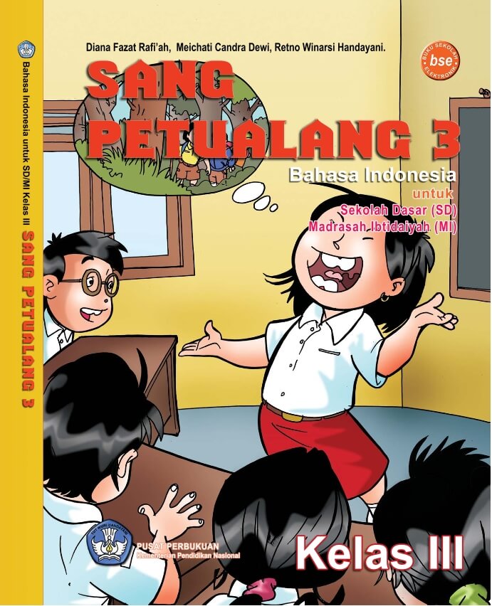 Ebook Buku Sang Petualang 3 Bahasa Indonesia Kelas 3 SD MI