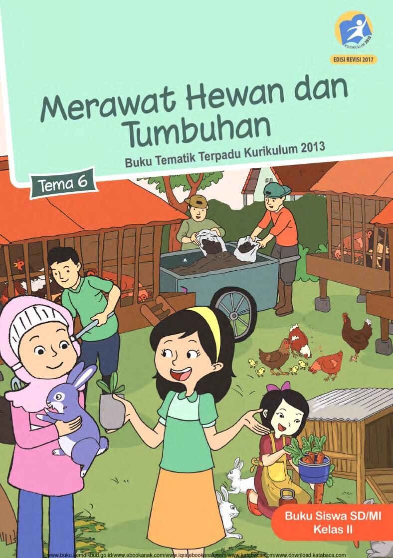 Ebook Buku Siswa Tematik Terpadu 2013 SDMI Kelas 2 Tema