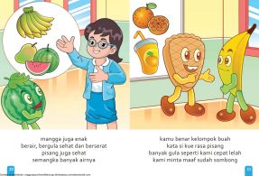 Ebook Cerita Anak, Aku Suka Buah, Enak, Sehat, dan Berserat (13)