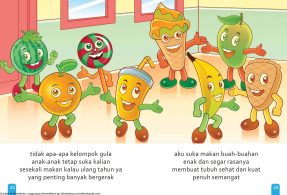 Ebook Cerita Anak, Aku Suka Buah, Enak dan Segar Rasanya (14)
