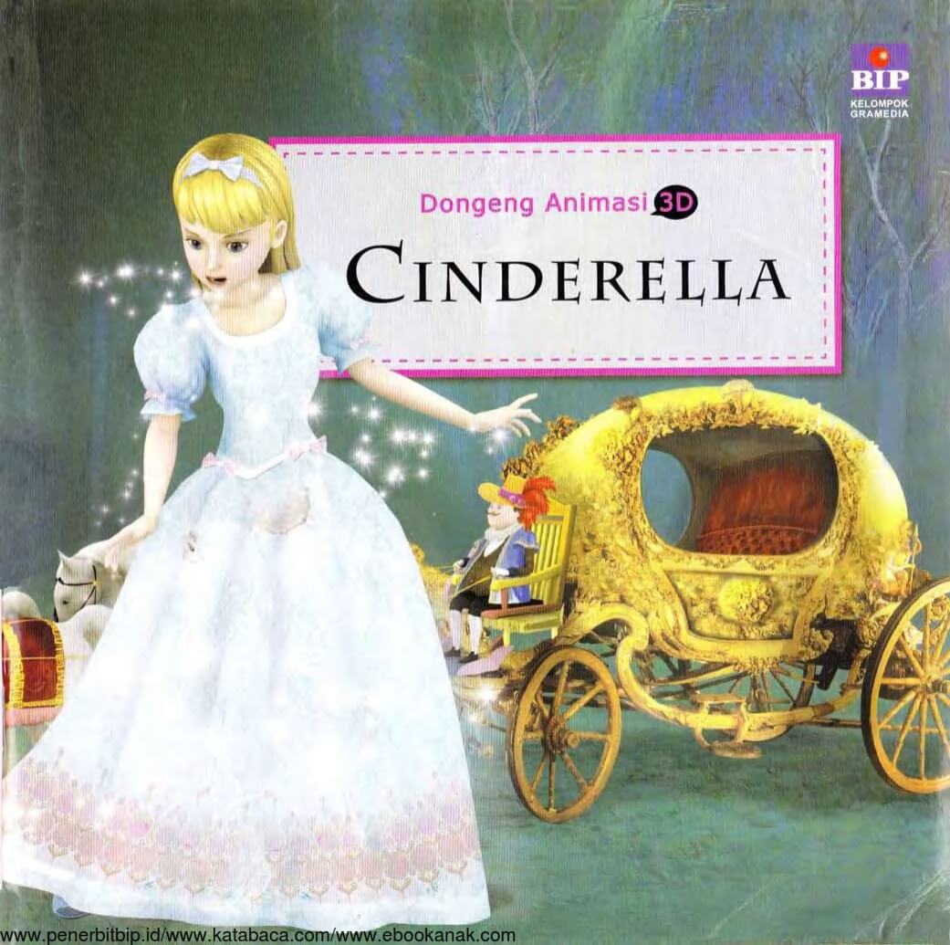 Ebook Dongeng Animasi 3D Cinderella (EDD3)