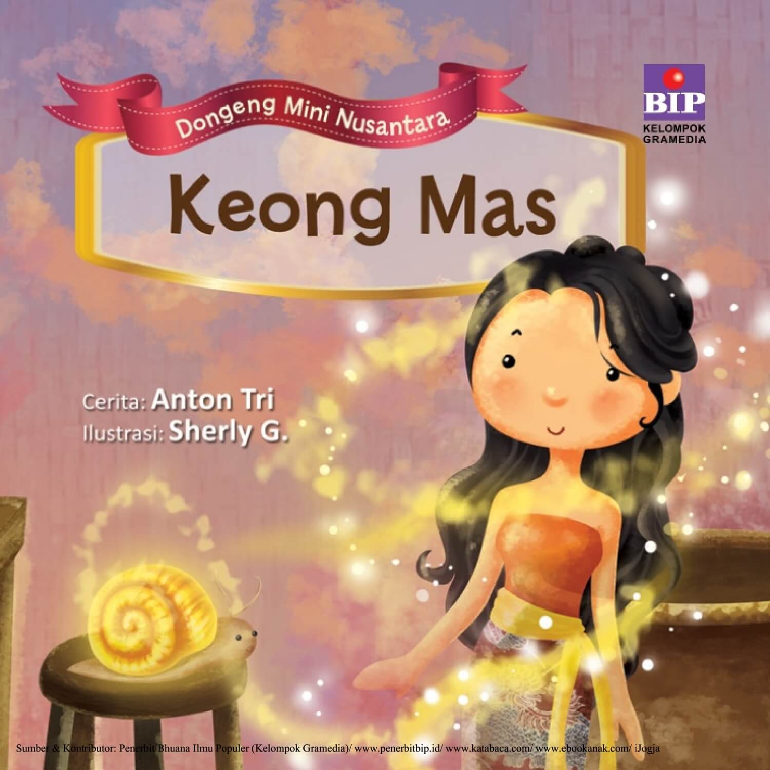 Ebook Dongeng Mini Nusantara Keong Mas Ebook Anak