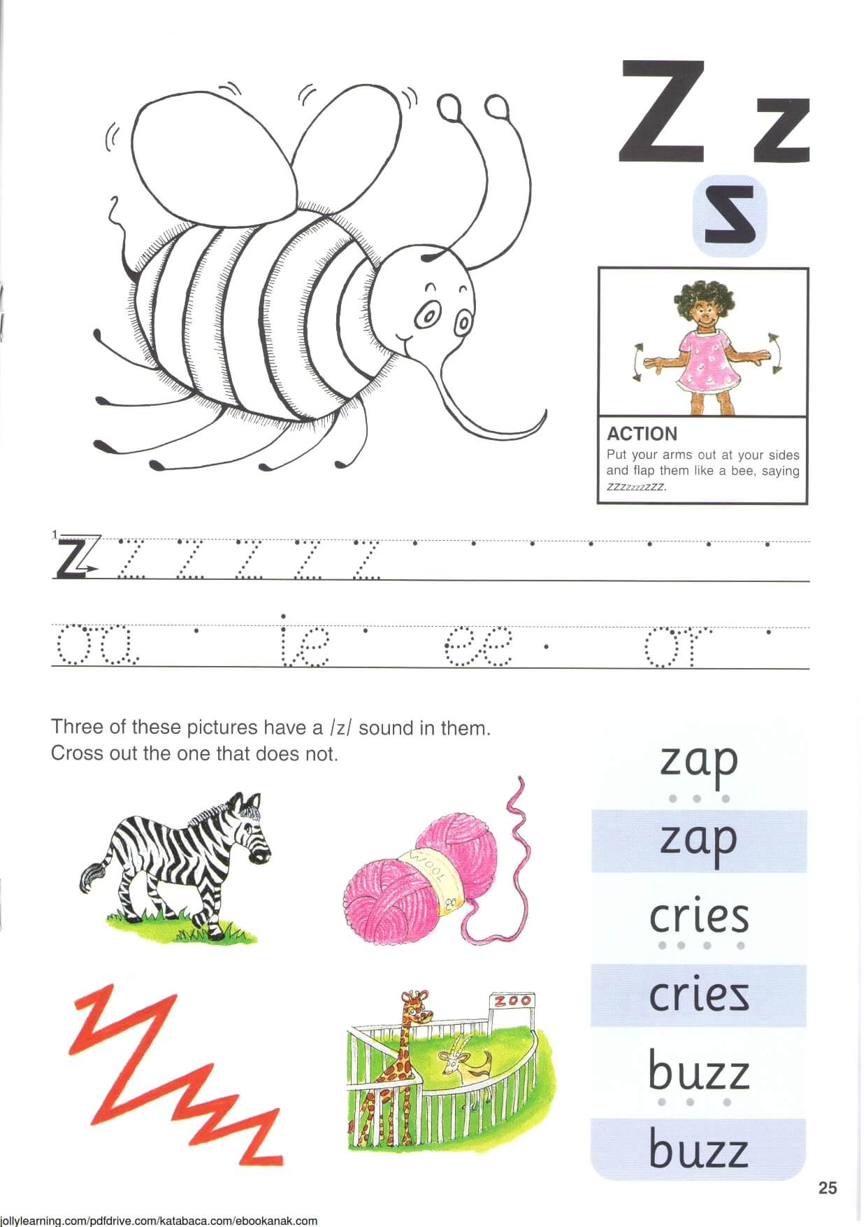 Ebook Jolly Phonics Pupil Book 1 (26) | Ebook Anak - Ebook Anak