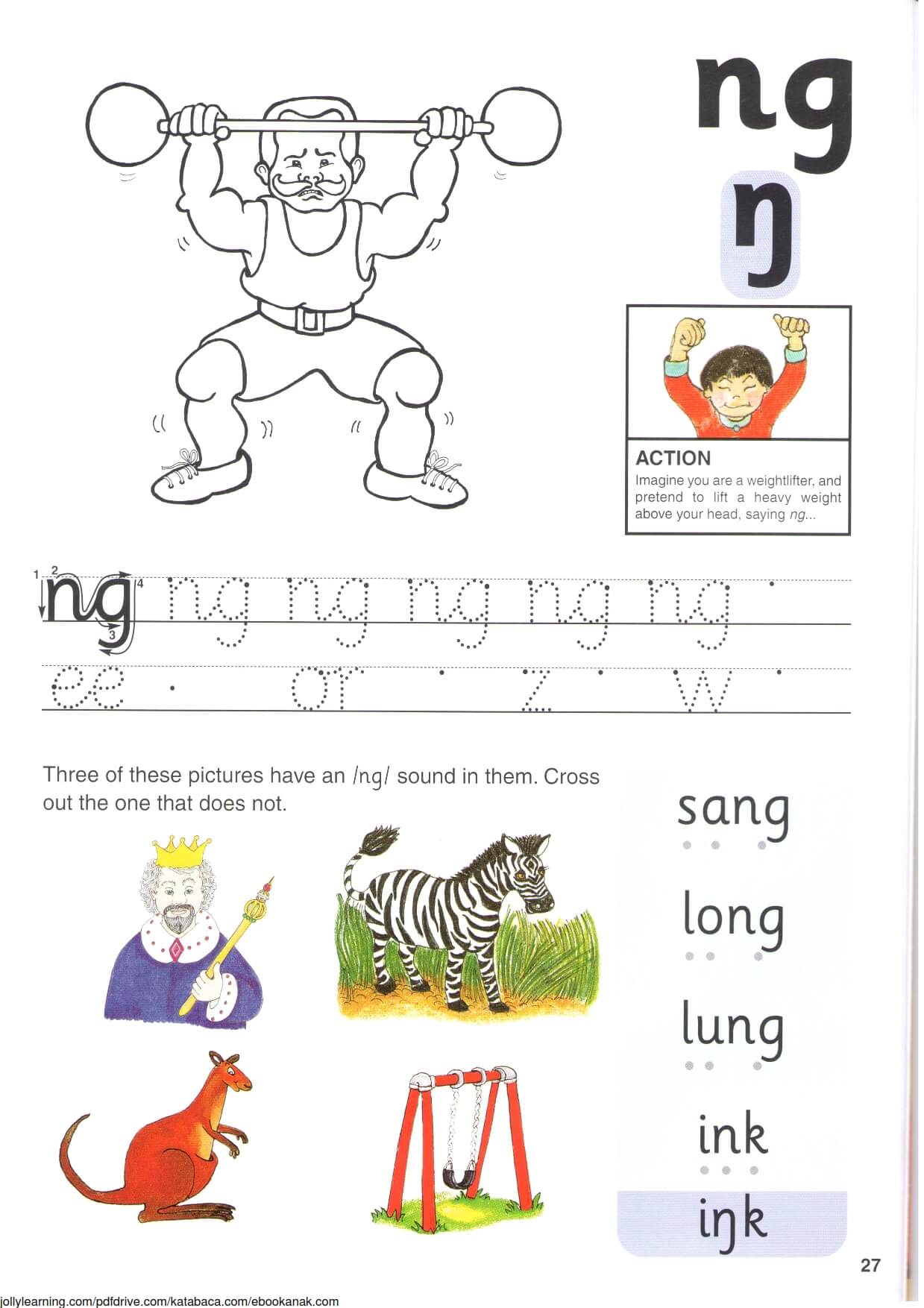 Ebook Jolly Phonics Pupil Book 1 (28) | Ebook Anak - Ebook Anak