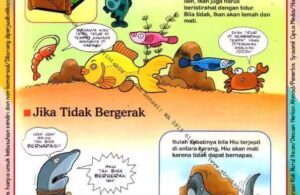 Ebook Legal dan Printable Aku Anak Cerdas Dunia Hewan 2, Apakah Ikan suka Tidur (22)