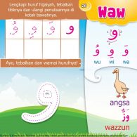 Ebook Mengenal Huruf Hijaiyah Waw (29)