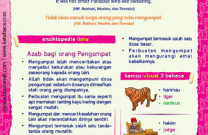 Ebook PDF 77 Pesan Nabi untuk Anak Muslim, Hadis Ancaman Bagi Pengumpat (48)