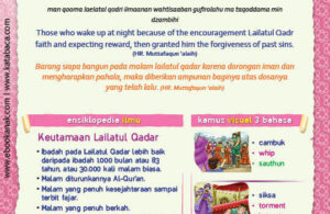 Ebook PDF 77 Pesan Nabi untuk Anak Muslim, Hadis Ibadah pada Malam Lailatul Qodar (34)