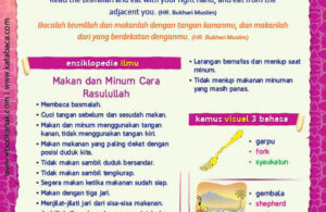 Ebook PDF 77 Pesan Nabi untuk Anak Muslim, Hadis Makan dengan Tangan Kanan (38)