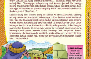 Ebook PDF 77 Pesan Nabi untuk Anak Muslim, Kisah Hadis Terpilih, Berpahala Haji Meski Belum Berhaji (17)
