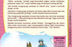Ebook PDF 77 Pesan Nabi untuk Anak Muslim, Kisah Hadis Terpilih, Pemuda yang Ditemui Malaikat (73)