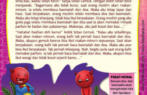 Ebook PDF 77 Pesan Nabi untuk Anak Muslim, Kisah Hadis Terpilih, Setan Kurus dan Setan Gemuk (39)