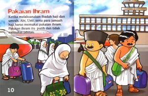 Ebook Seri Fiqih Anak Asyiknya Aku Berhaji, Pakaian Ihram (7)