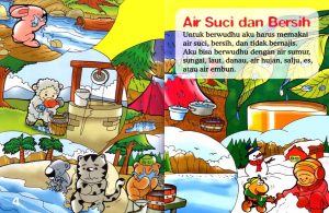 Ebook Seri Fiqih Anak Asyiknya Aku Berwudhu, Air Suci dan Bersih (4)
