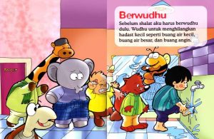 Ebook Seri Fiqih Anak, Asyiknya Aku Berwudhu, Berwudhu (3)