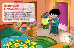 Ebook Seri Fiqih Anak, Asyiknya Aku Berwudhu, Seringlah Berwudhu, Ya (13)