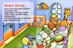 Ebook Seri Fiqih Anak, Asyiknya Aku Shalat Berjamaah, Shalat Jumat (13)