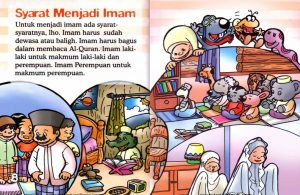 Ebook Seri Fiqih Anak, Asyiknya Aku Shalat Berjamaah, Syarat Menjadi Imam (6)