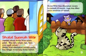 Ebook Seri Fiqih Anak, Asyiknya Aku Shalat Sunnah, Shalat Sunnah Witir (6)