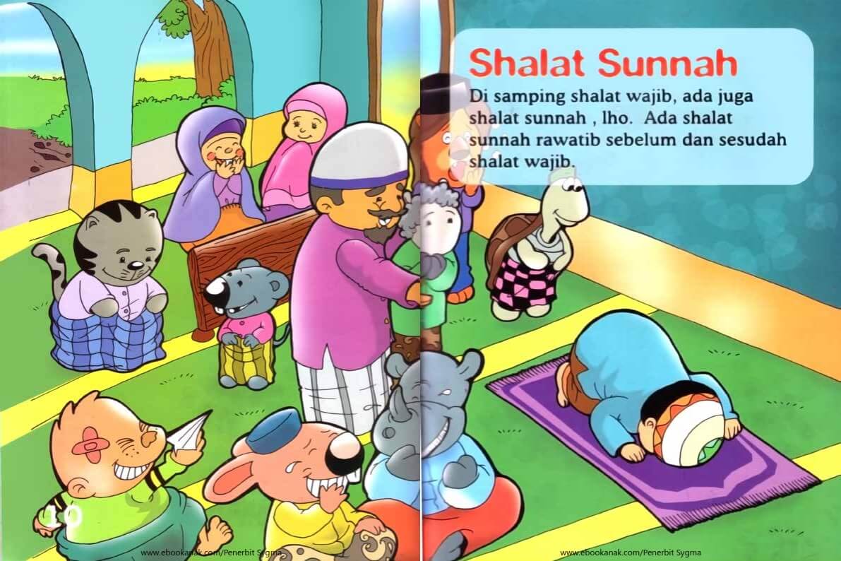 Ebook Seri Fiqih Anak, Asyiknya Aku Shalat Wajib, Shalat Sunnah (7)
