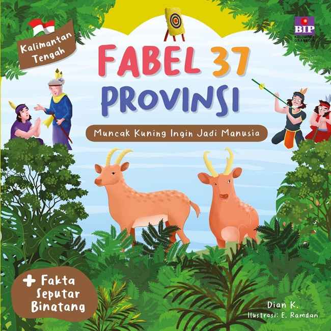 Fabel 37 Provinsi; Kalimantan Tengah; Muncak Kuning Ingin Jadi Manusia