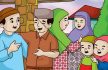 Gambar (25) Silaturahim dengan Tetangga