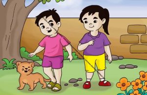 Gambar (55) Menyayangi Kucing Seperti Rasulullah