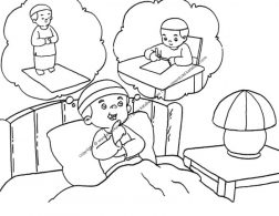 Gambar Anak sedang Melamun dan Berpikir (5)