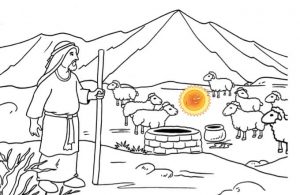 Gambar Mewarnai Asmaul Husna (26) Masa Kecil Rasulullah