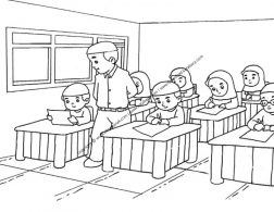 Gambar Siswa dan Siswi sedang Belajar di Kelas (7)