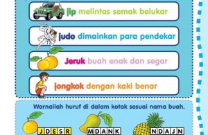 Hari Ke-19 Membaca Kalimat Berawalan Huruf Jj