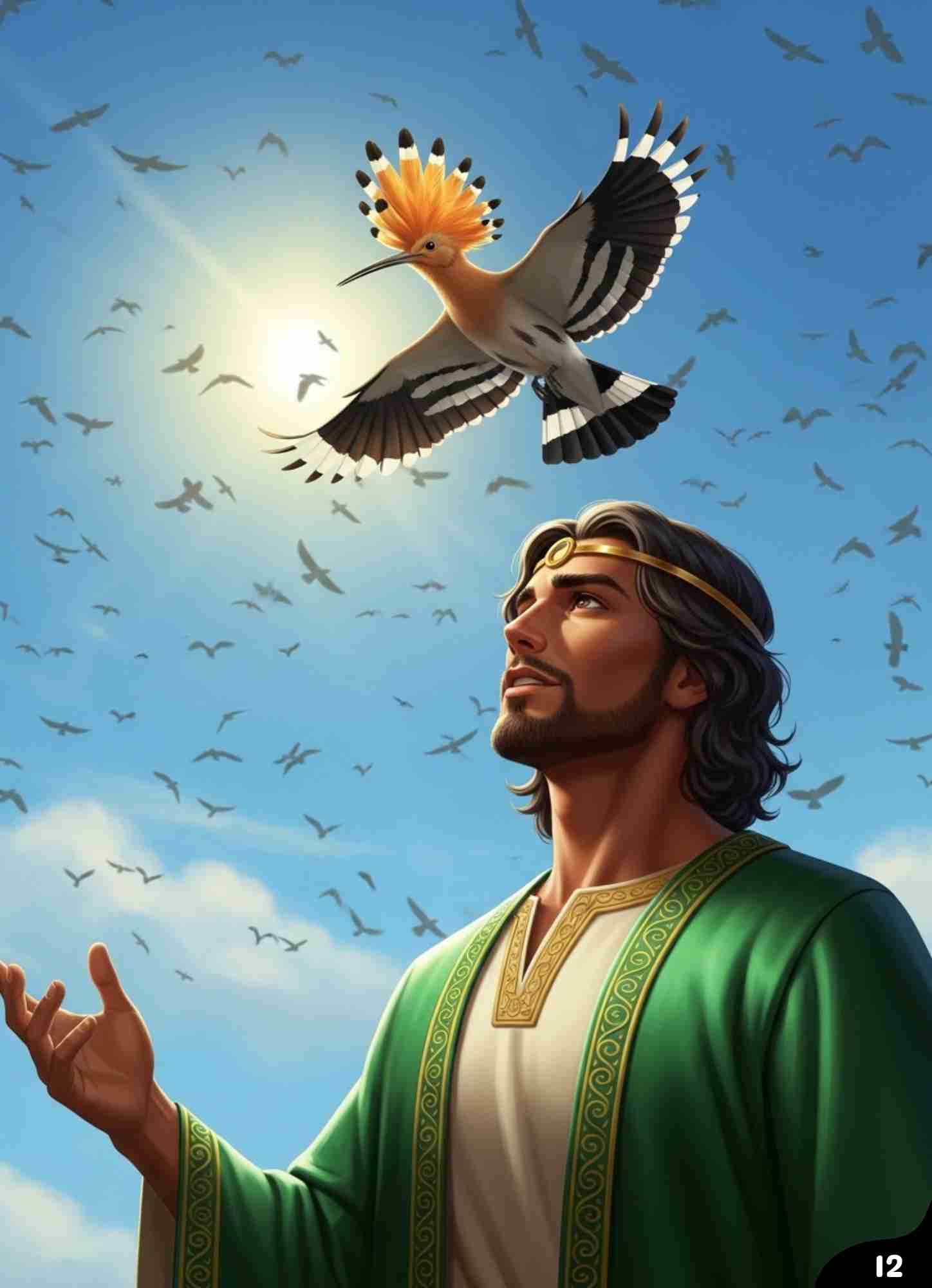 Hud-hud, Burung Kecil Pembawa Kabar Besar: Kisah Nabi Sulaiman