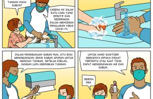 Jangan Kendor! Ayo Cuci Tangan Pakai Sabun