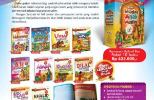 Jual 10 Buku Paket Teladan Anak Muslim