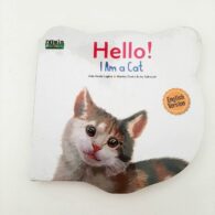 Jual Buku Seri Dunia Binatang Hello I am a Cat English Version Boardbook