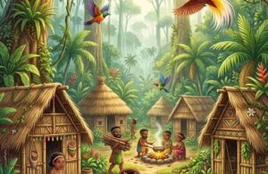 Kampung di Tengah Hutan Papua