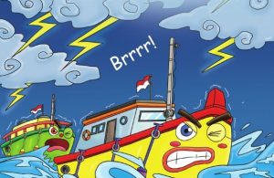 Kikan dan Kawan-Kawan Kedinginan karena Badai (3)