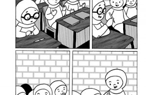 Komik Adab Nabi Muhammad, Belajar dengan Tekun