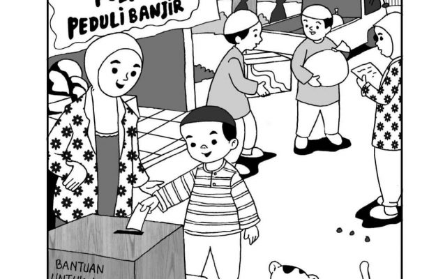 Komik Adab Nabi Muhammad, Peduli pada Sesama