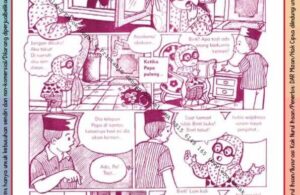 Komik Ibadah Anak Muslim Centil-Centil Cerdas, Wajah Seram (31)