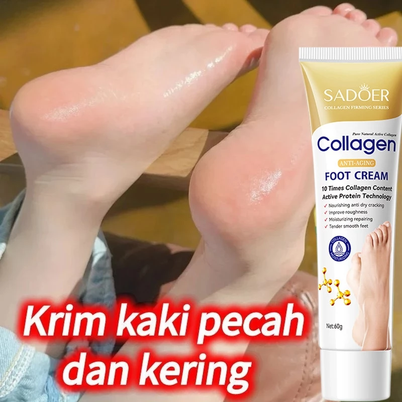 Krim Kaki Pecah & Kering