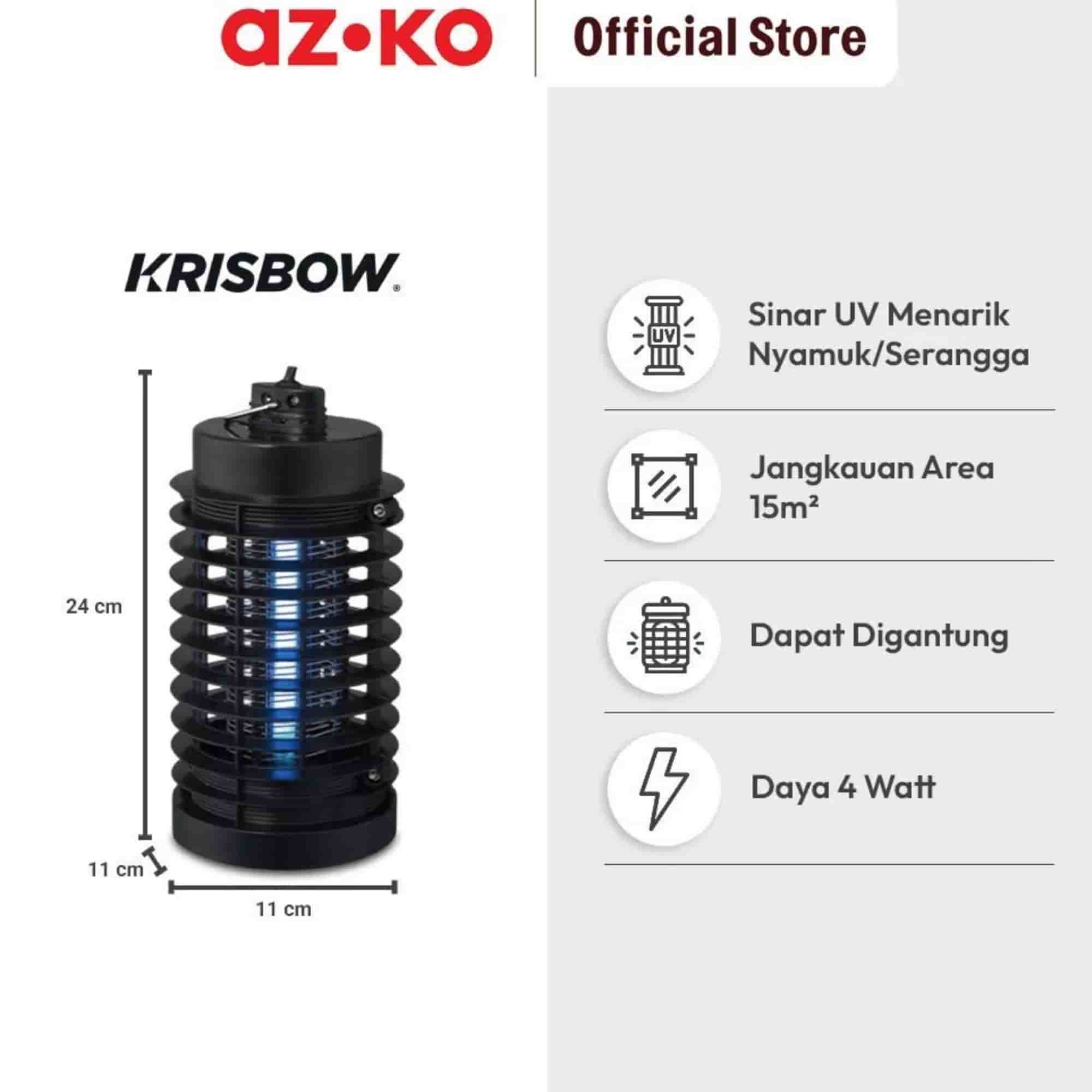 Krisbow Penangkap Nyamuk - tampilan produk 5