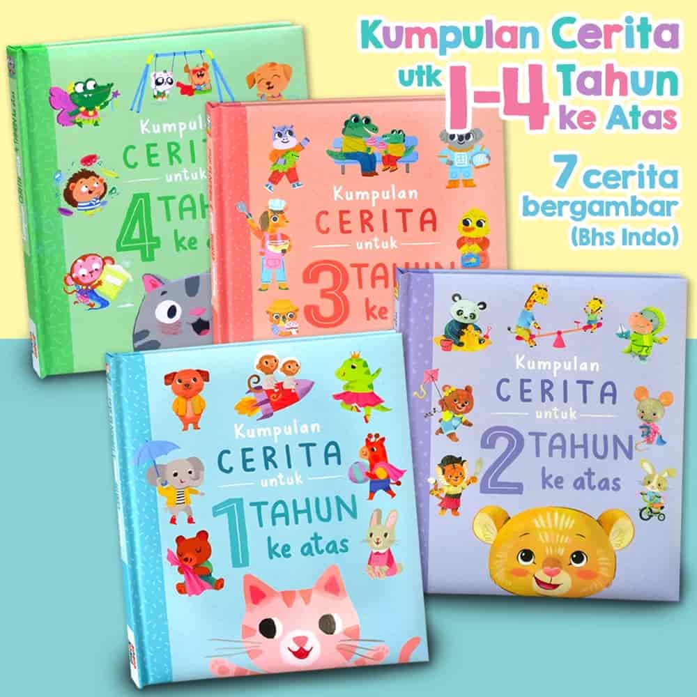 Cover buku Kumpulan Cerita untuk 1-3 Tahun ke Atas