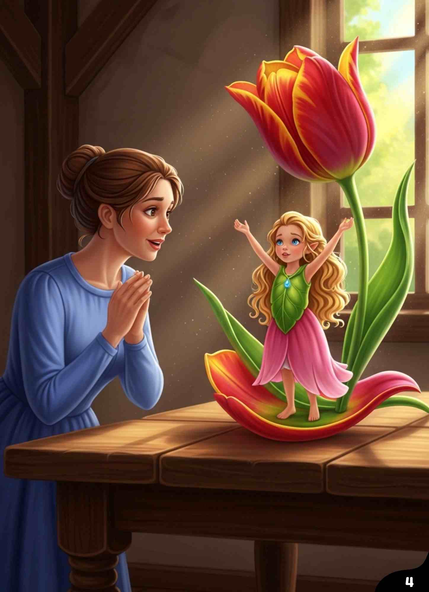 Linnea si Gadis Mungil dari Bunga Ajaib – Dongeng Anak Penuh Keajaiban dan Harapan Seorang Ibu